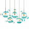 Светильник LOFT IT 2027-S5 Blue