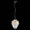 Светильник Crystal Lux CHARME SP2 GOLD/TRANSPARENT