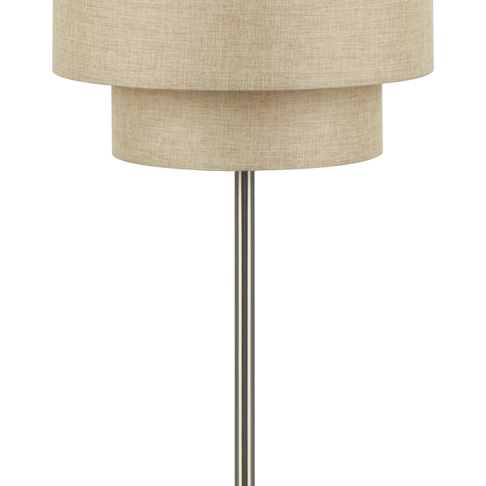 Светильник NewRgy 2117ATL SATIN NICKEL+BEIGE