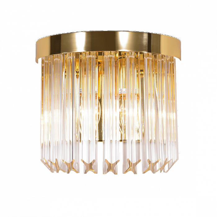 Светильник NewRgy W5731E/2 GOLD+CLEAR