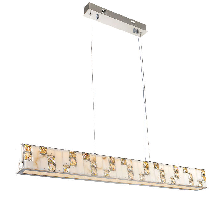 Люстра NewRgy 6029R/36W CHROME+CLEAR