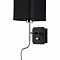 Бра Crystal Lux PACO AP2 CHROME/BLACK