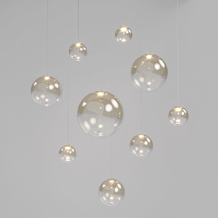 Люстра Eurosvet 50231/1 LED янтарный