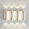 Бра Crystal Lux CLT 022W4 WH-GO 4000K