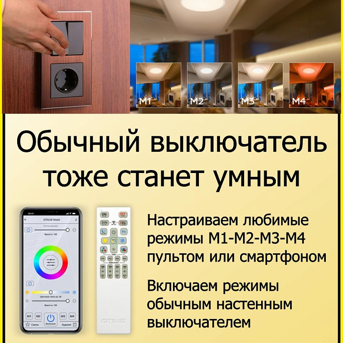 Люстра Citilux CL718A80G