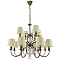 Люстра Newport 3112/C black brass без абажуров